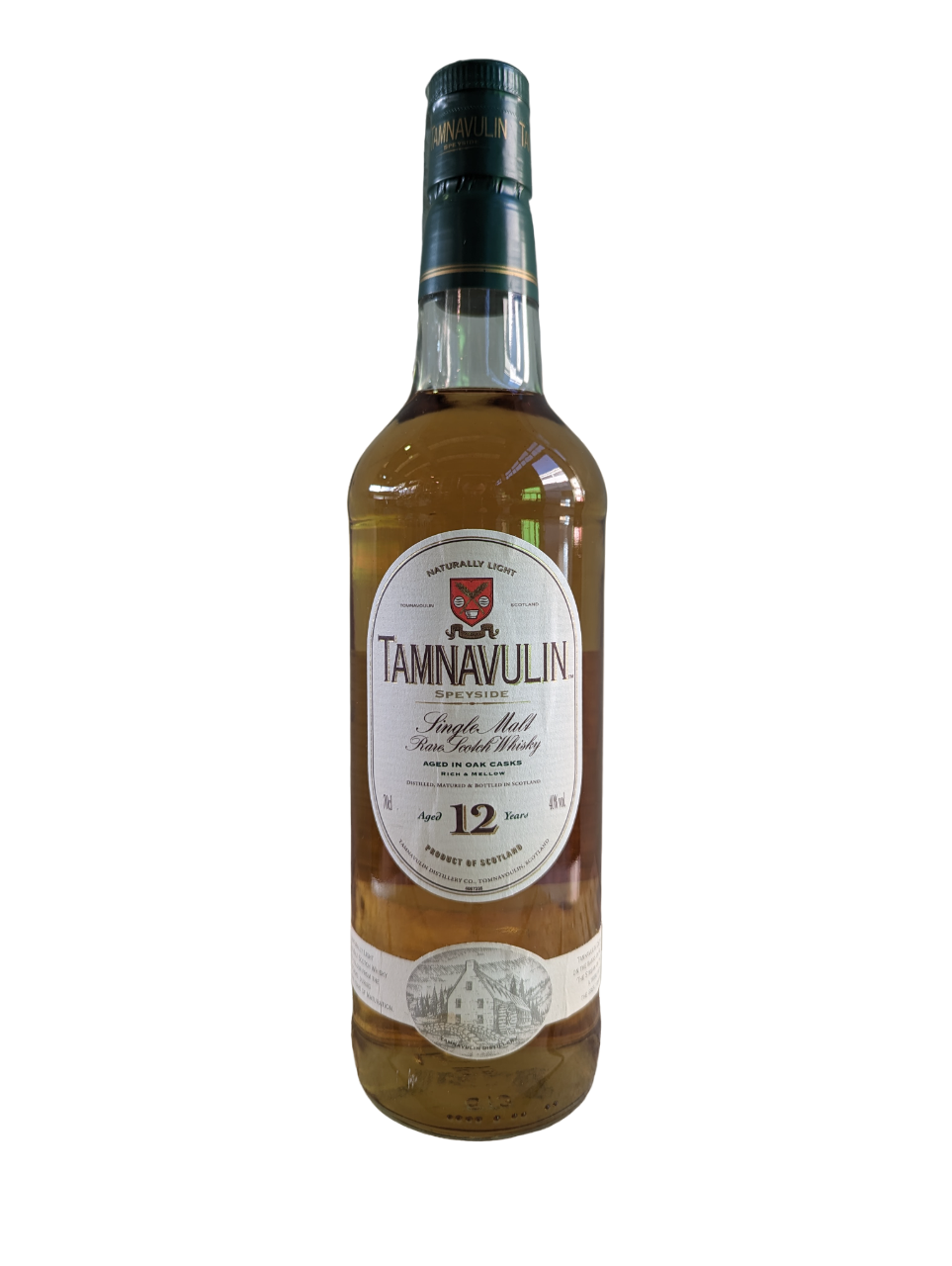 Tamnavulin 12y  Rare Scotch Whisky 70cl 40%