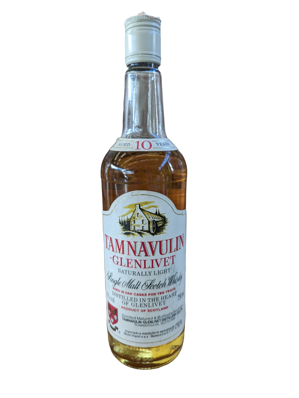 Tamnavulin Glenlivet 10y Scotch Whisky 70cl 40%