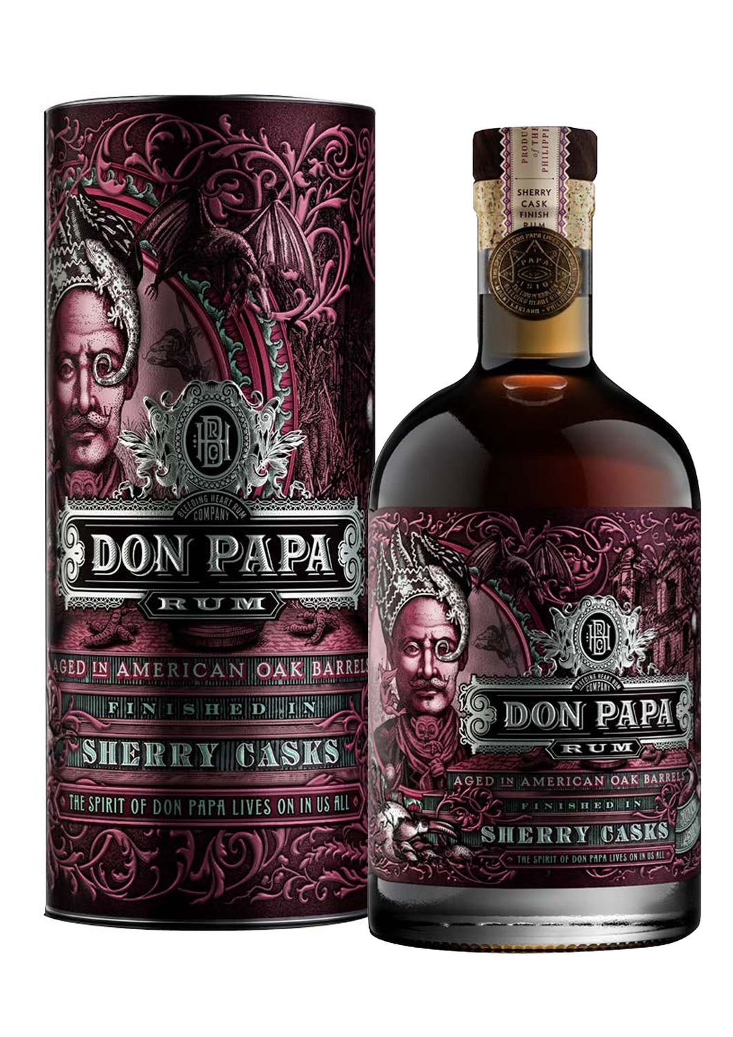 Don Papa Sherry Casks Rum 70cl 45%