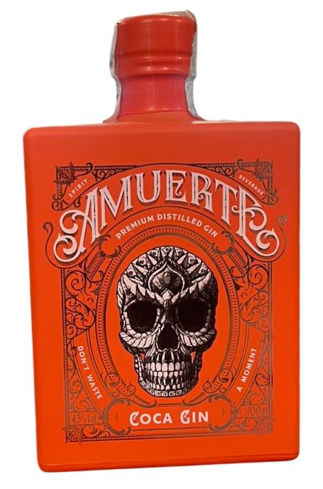 Amuerte Coca Leaf Gin Orange Edition 70cl 40%