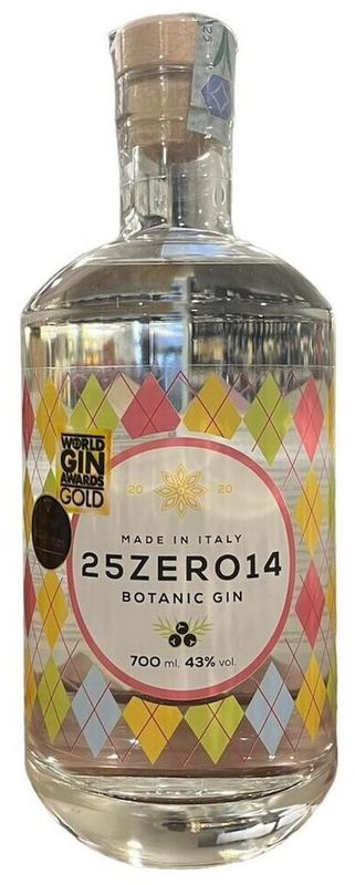 25zero14 Botanic Gin 70cl 43%