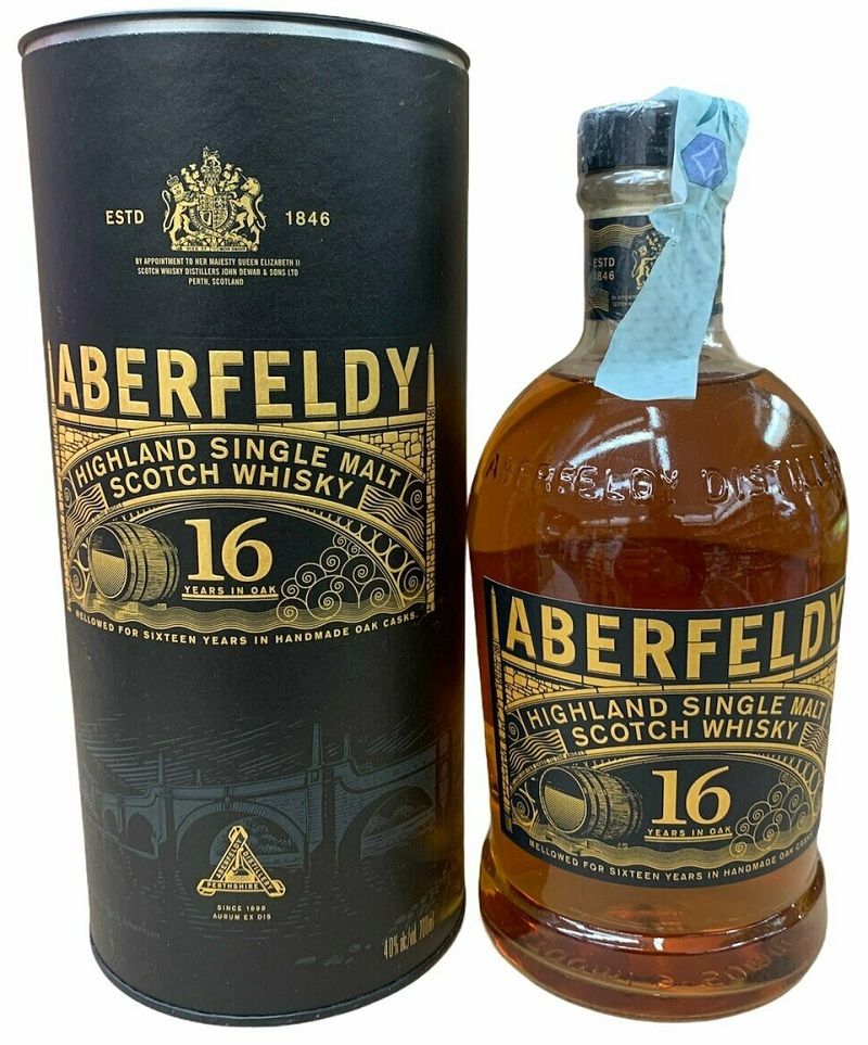 Aberfeldy 16 Years - Single Malt Scotch Whisky 70cl 40%