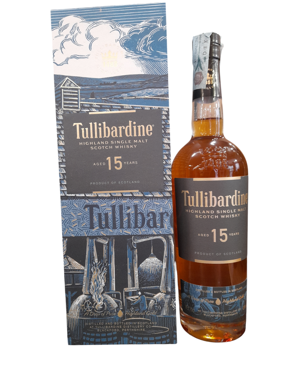 Tullibardine 15yo Scotch Whisky 70cl 43%