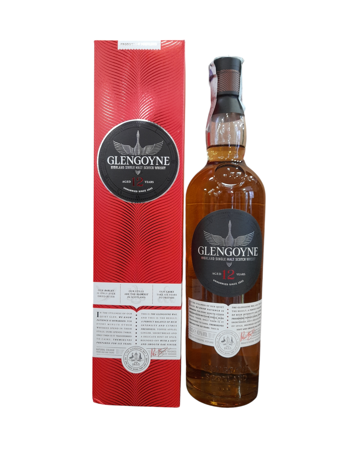 Glengoyne 12yo Scotch Whisky 70cl 43%