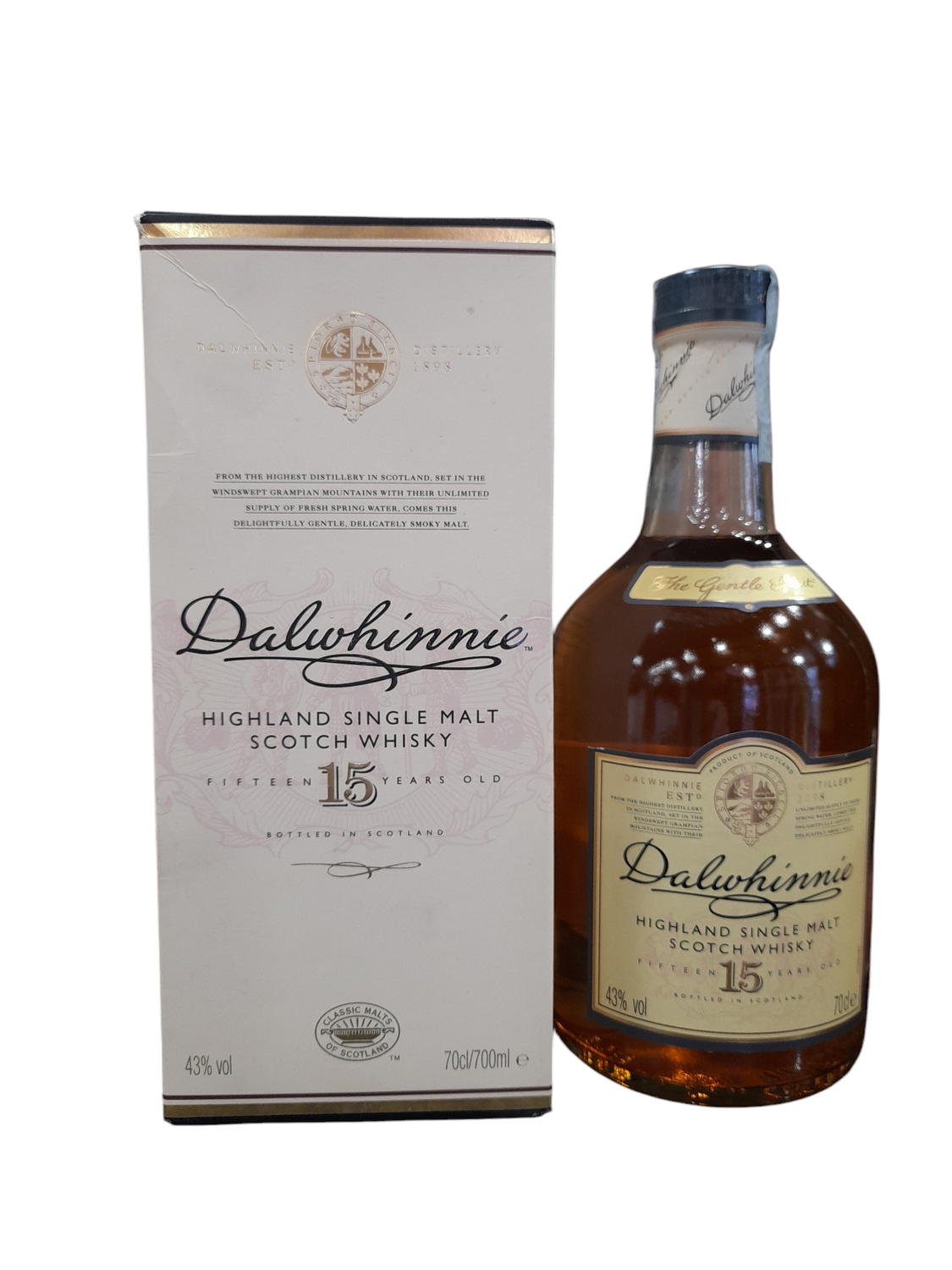 Dalwhinnie 15yo Scotch Whisky 70cl 43%