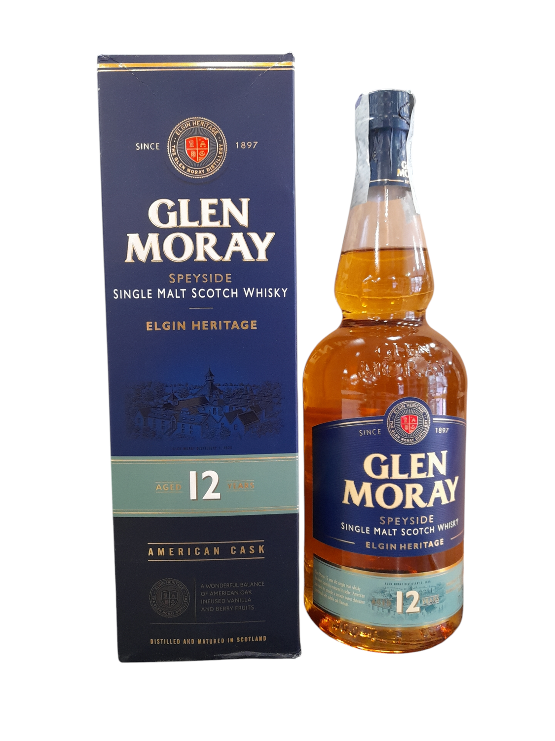 Glen Moray 12yo Scotch Whisky 70cl 40%