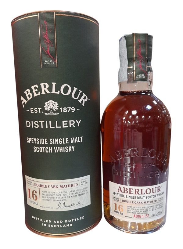 Aberlour 16 Years Double Cask Scotch Whisky 70cl 43%