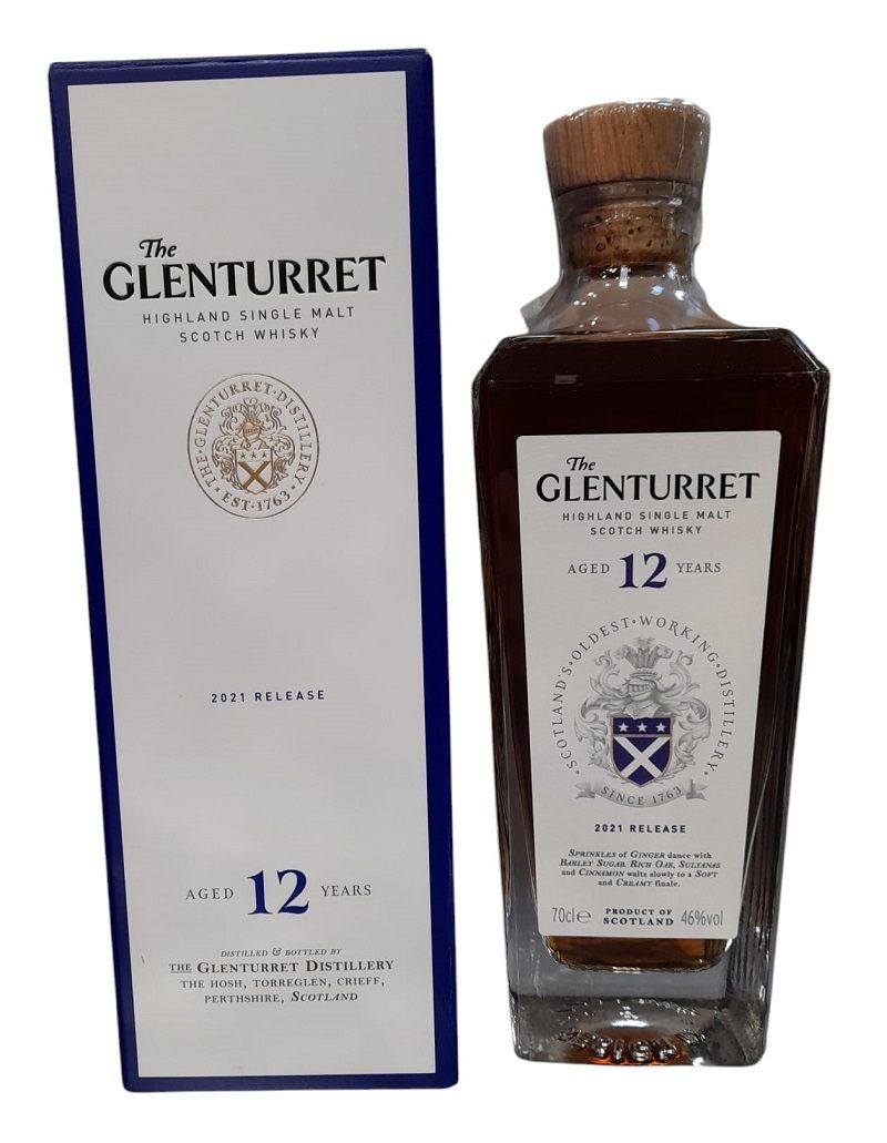 The Glenturret 12 Years Scotch Whisky 70cl 46%