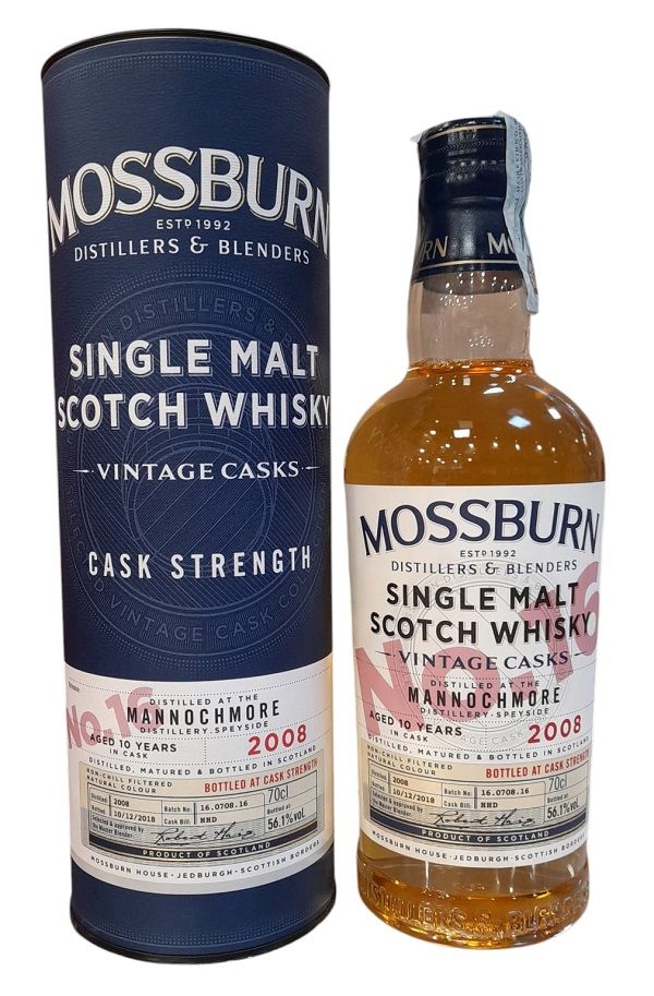Mossburn Cask Strength 70cl 56.1%