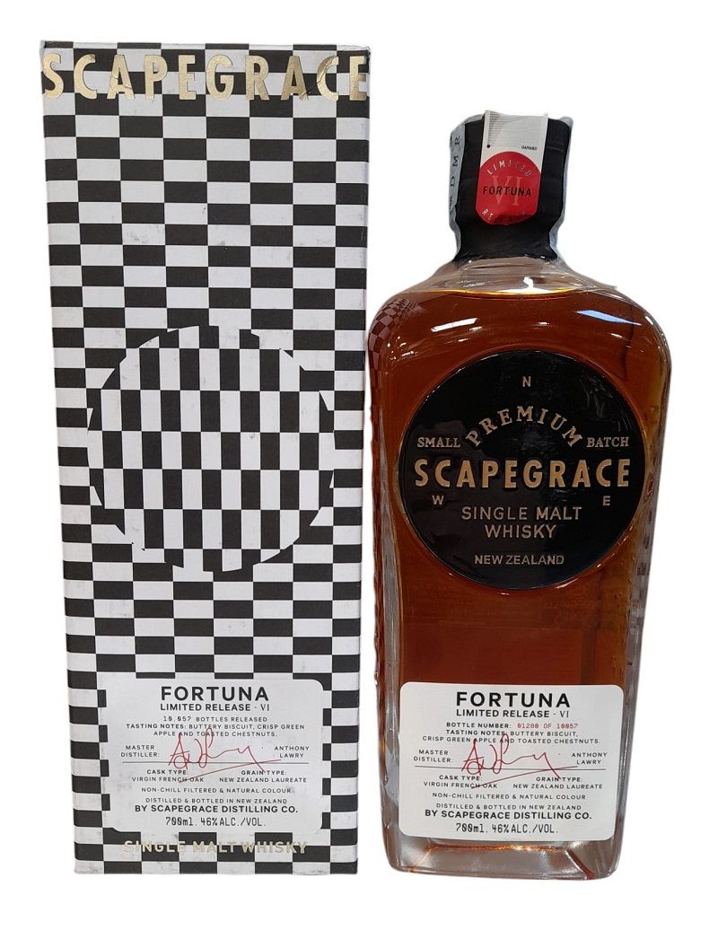 Scapegrace Fortuna Single Malt Whisky - 70cl. 46%