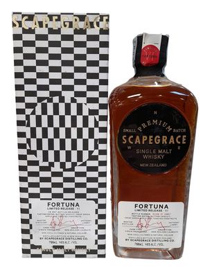 Scapegrace Fortuna Single Malt Whisky - 70cl. 46% Scapegrace Fortuna Single Malt Whisky - 70cl. 46%