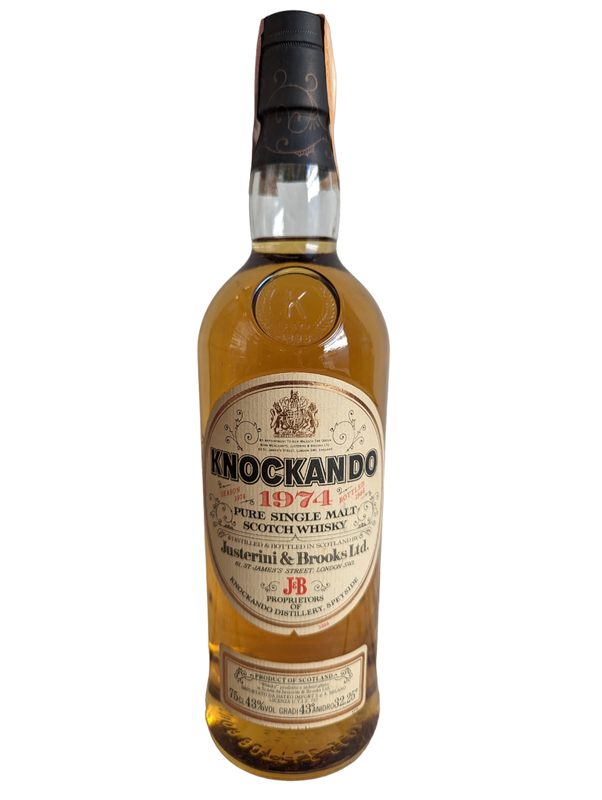 Knockando 1974 Single Malt Scotch Whisky 70cl 43%