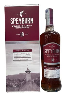 Speyburn 18 Years Scotch Whisky 70cl 46% Speyburn 18 Years Scotch Whisky 70cl 46%