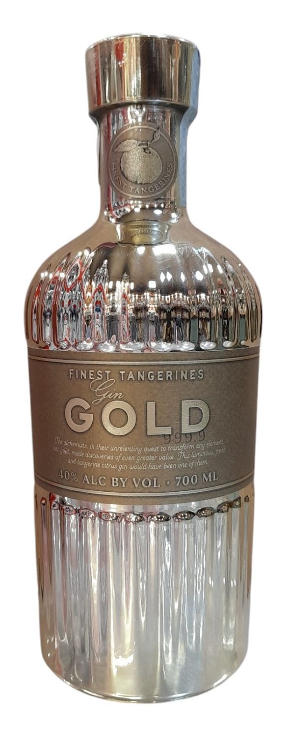 Gold 999.9 Gin Finest Tangerines 70cl 40%