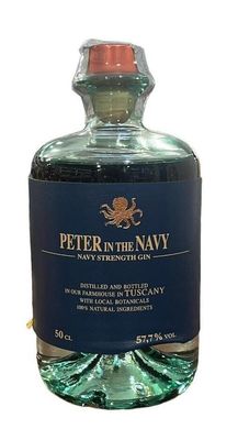 Peter in the Navy, Navy Strength Gin 50cl 57.7%