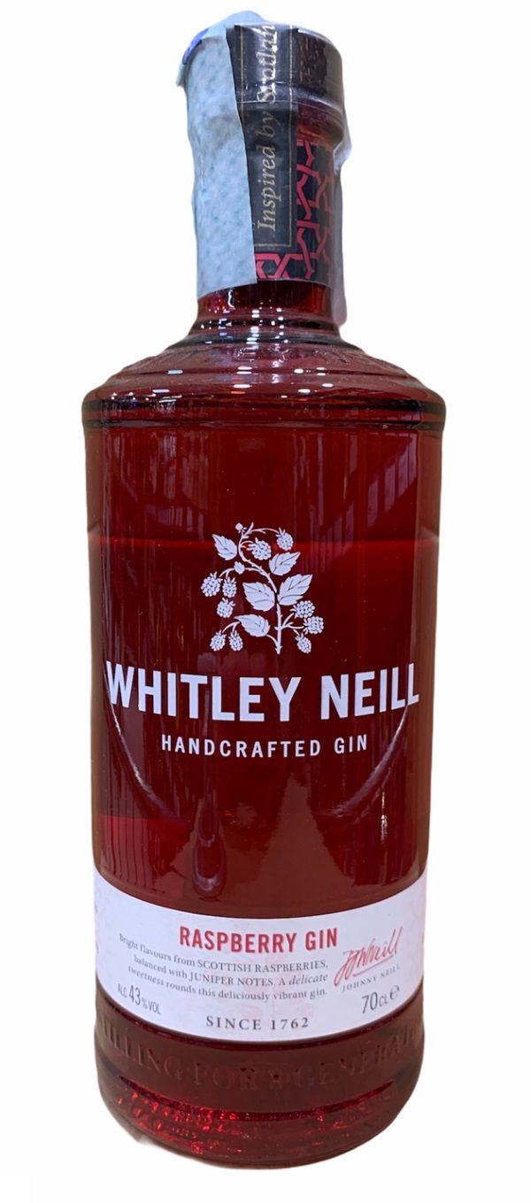 Whitley Neill Raspberry Gin 70cl 43%