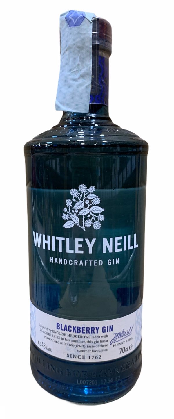 Whitley Neill Blackberry Gin 70cl 43%