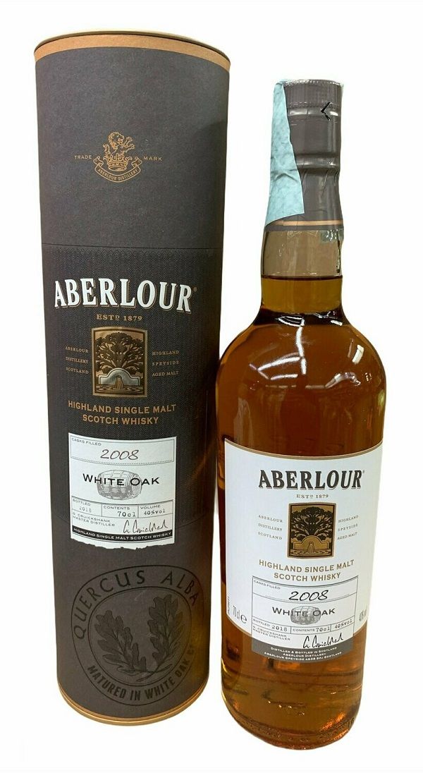 Aberlour White Oak Bottled 2008 Scotch Whisky 70cl 40%