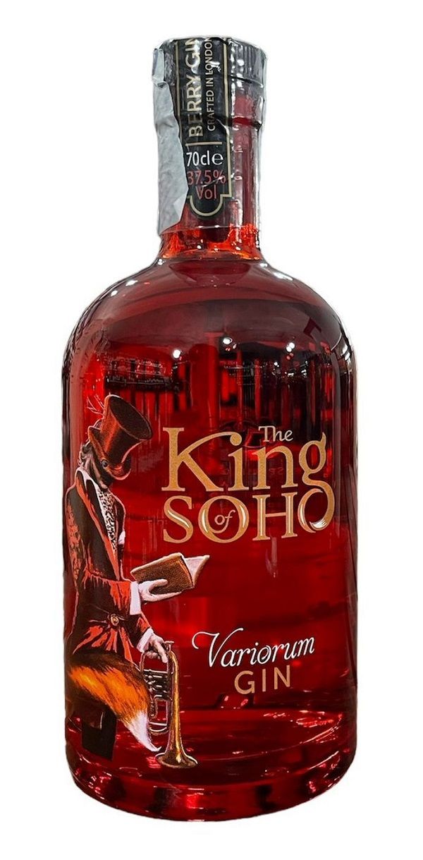 The King of Soho Variorum Gin 70cl 37,5%