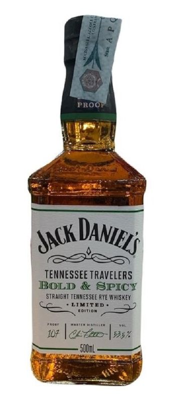 Jack Daniel's Bold & Spicy Rye Whiskey 50cl 53,5% Jack Daniel's Bold & Spicy Rye Whiskey 50cl 53,5%