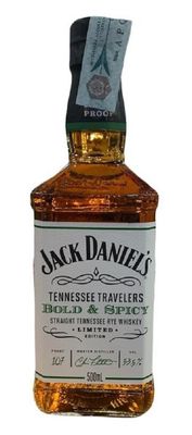 Jack Daniel's Bold & Spicy Rye Whiskey 50cl 53,5% Jack Daniel's Bold & Spicy Rye Whiskey 50cl 53,5%