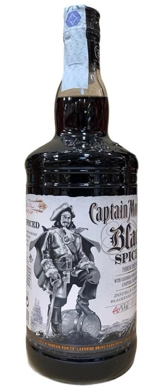 Captain Morgan Black Spiced Rum 100cl 40%