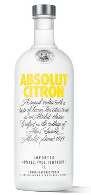 Absolut Vodka Citron 100cl 40%