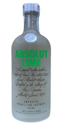 Absolut Vodka Lime 70cl 40%