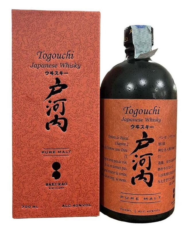 Togouchi Pure Malt Whisky Giapponese 70cl 40%