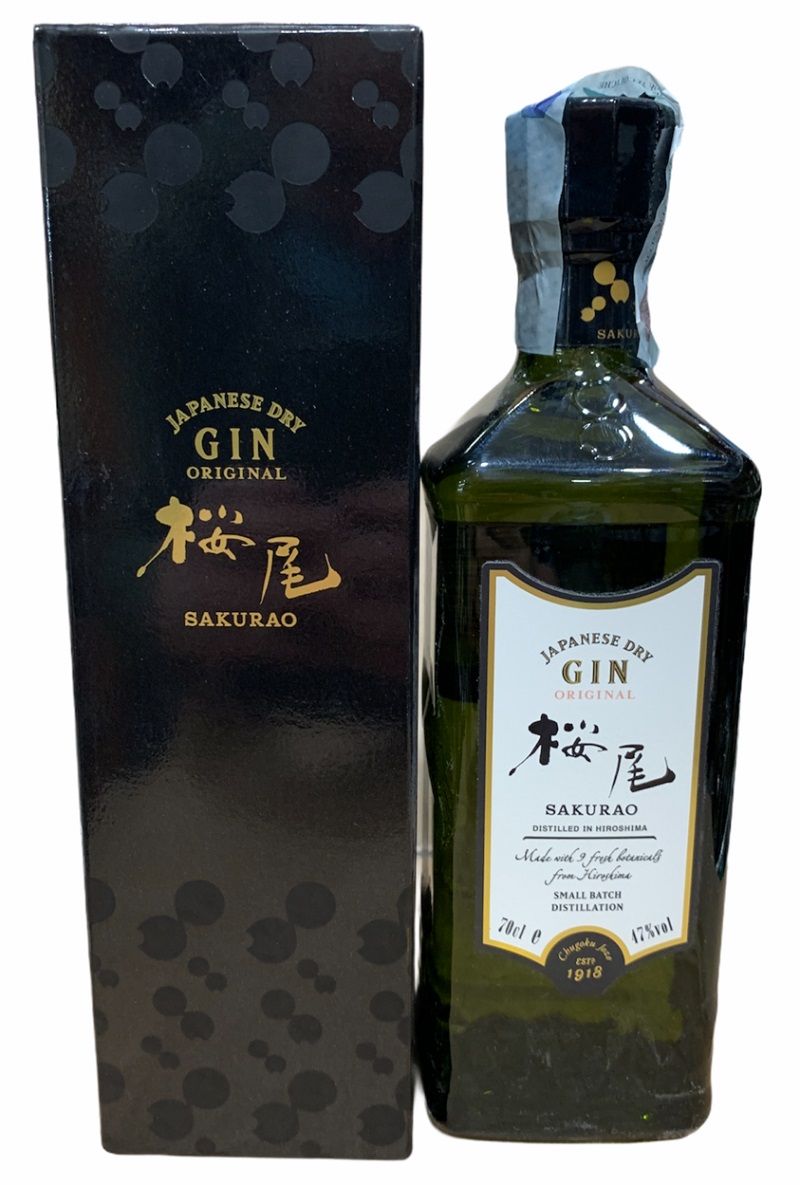 Sakurau Japanese Dry Gin 70cl 47%