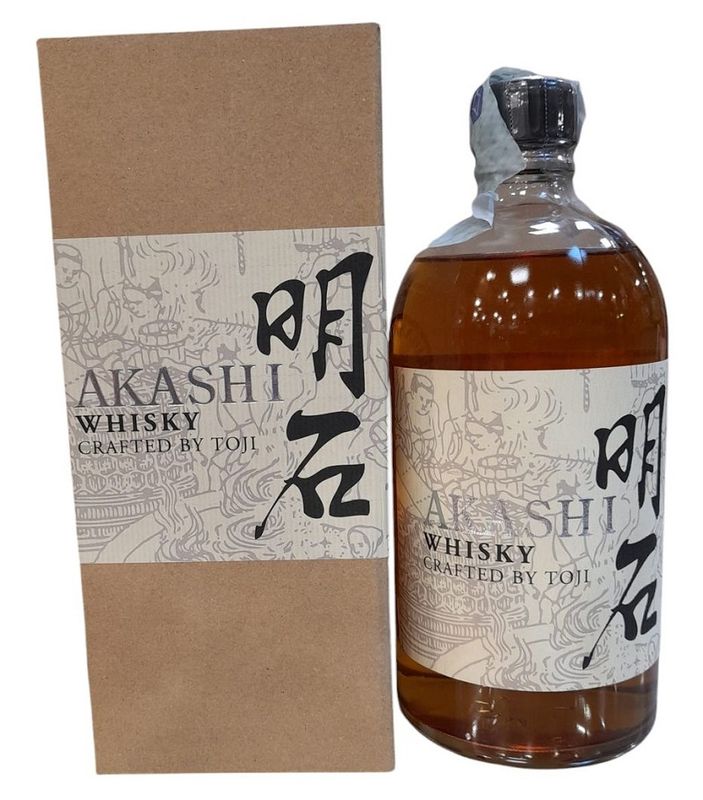Akashi Crafted by Toji Japanese Whisky 50cl 40%
