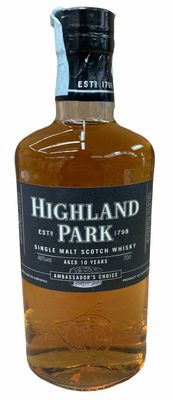 Highland Park 10yo Ambassador's Choice Scotch Whisky 70cl 46% Highland Park 10yo Ambassador's Choice Scotch Whisky 70cl 46%