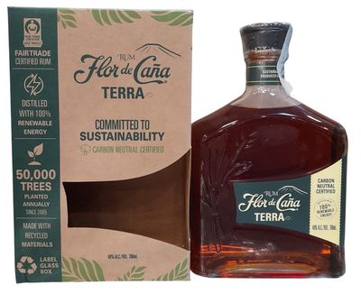 Flor de Cana Terra 70cl 40%