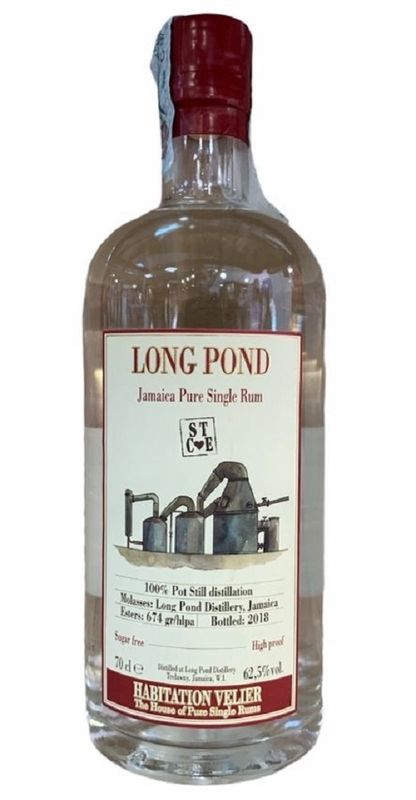 Habitation Velier Long Pond Single Rum 70cl 62,5%