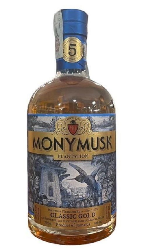 Monymusk Plantation Rum Classic Gold 5yo 70cl. 40%