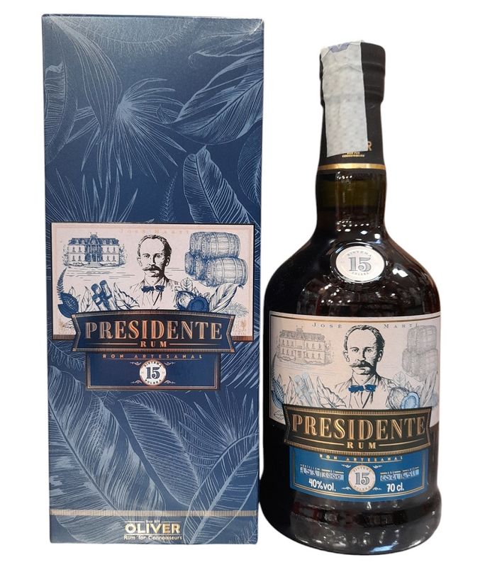 Presidente Marti 15yo Rum 70cl 40%