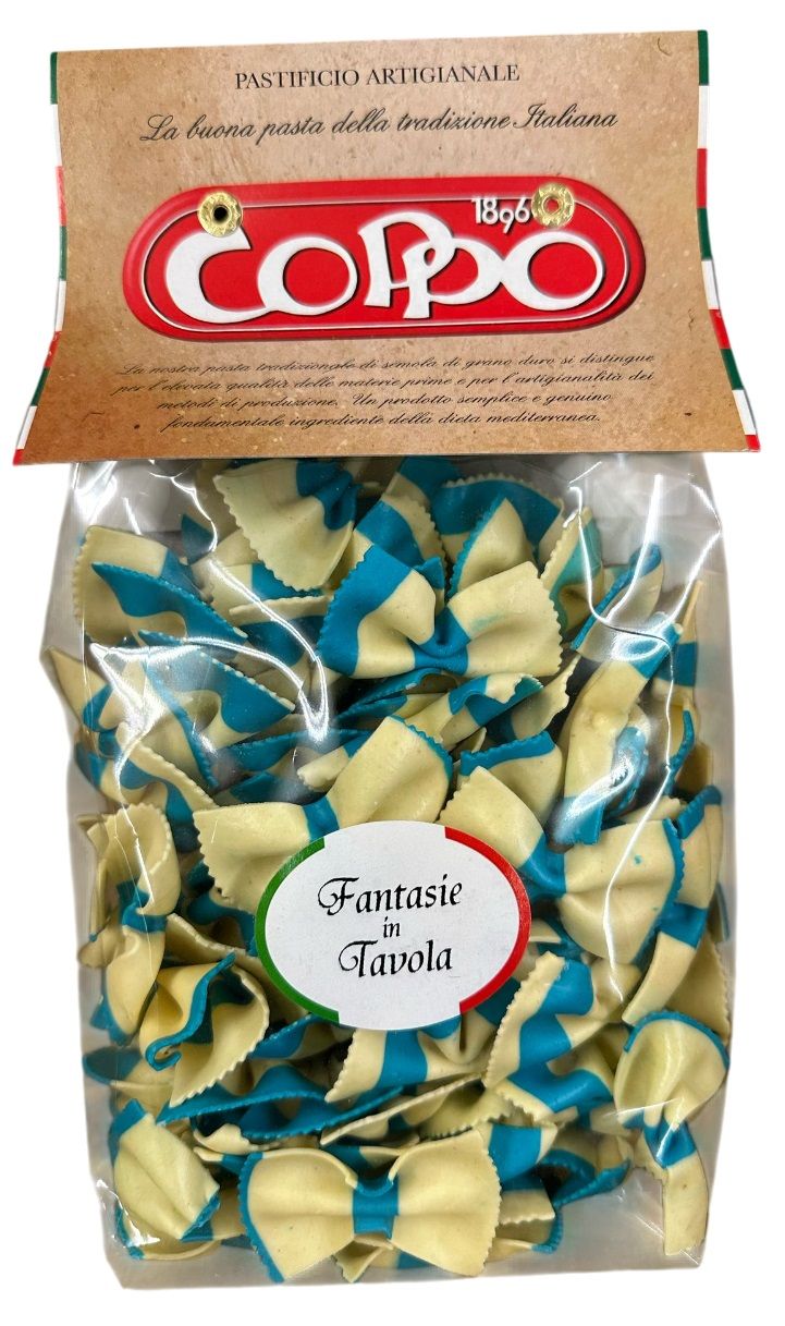 Pasta Coppo Farfalle Bianco Azzurre  250g