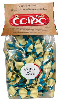 Pasta Coppo Farfalle Bianco Azzurre  250g