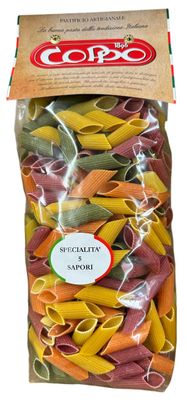 Pasta Coppo Penne 5 Sapori 500g Pasta Coppo Penne 5 Sapori 500g