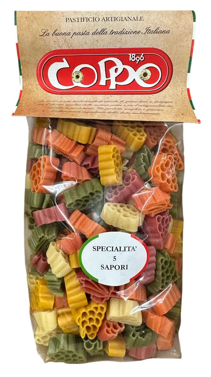 Pasta Coppo Uva 5 Sapori 500g