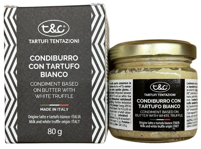 Condiburro con Tartufo Bianco 80g