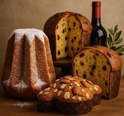 Panettoni, Pandoro and Colombe