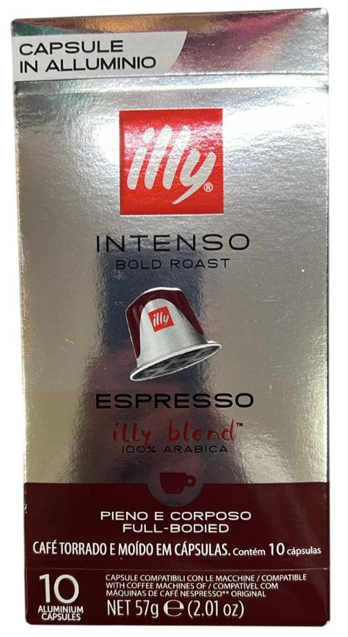 Caffè Illy Intenso Espresso - Capsule Alluminio Compatibili