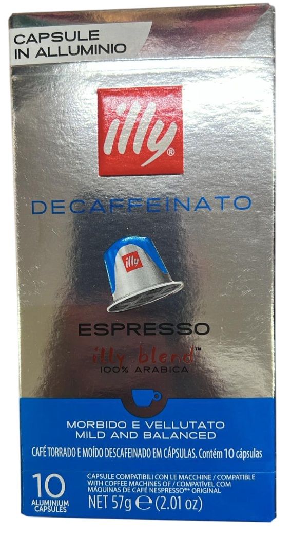 Caffè Illy Decaffeinato Espresso - Capsule Alluminio Compatibili