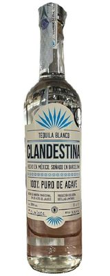 Clandestina Tequila Blanco 70cl 38% Clandestina Tequila Blanco 70cl 38%