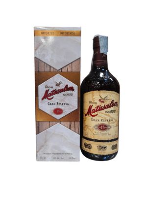 Matusalem Rum 15yo Gran Reserva 70cl 40%