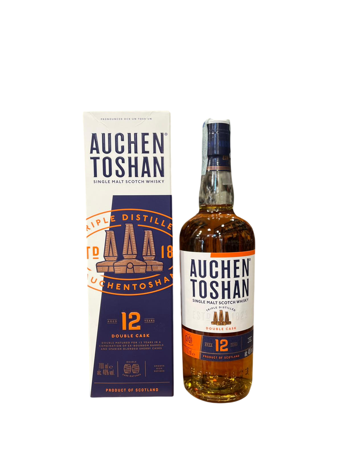 Auchentoshan 12YO Double Cask 70cl. 40% Auchentoshan 12YO Double Cask 70cl. 40%
