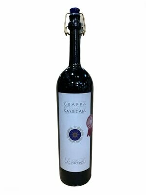 Poli Grappa di Bolgheri Sassicaia 70cl 40% Poli Grappa di Bolgheri Sassicaia 70cl 40%