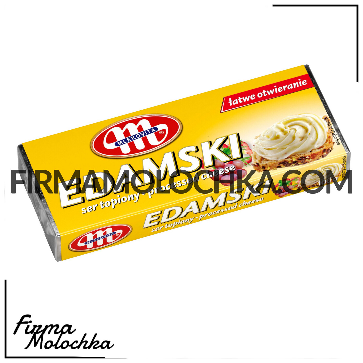 Сир плавлений ЕДАМСКІ 100грам TM Млековіта (60шт/ящ)