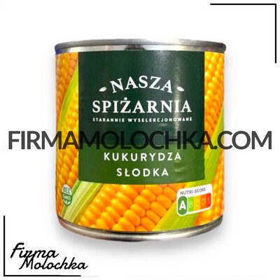Кукурудза 340грам ТМ Наша Спічарня (12шт/ящ)